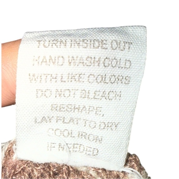 Blu Pepper Polo Brown and Cream Sweater Dress - Picture 9 of 10